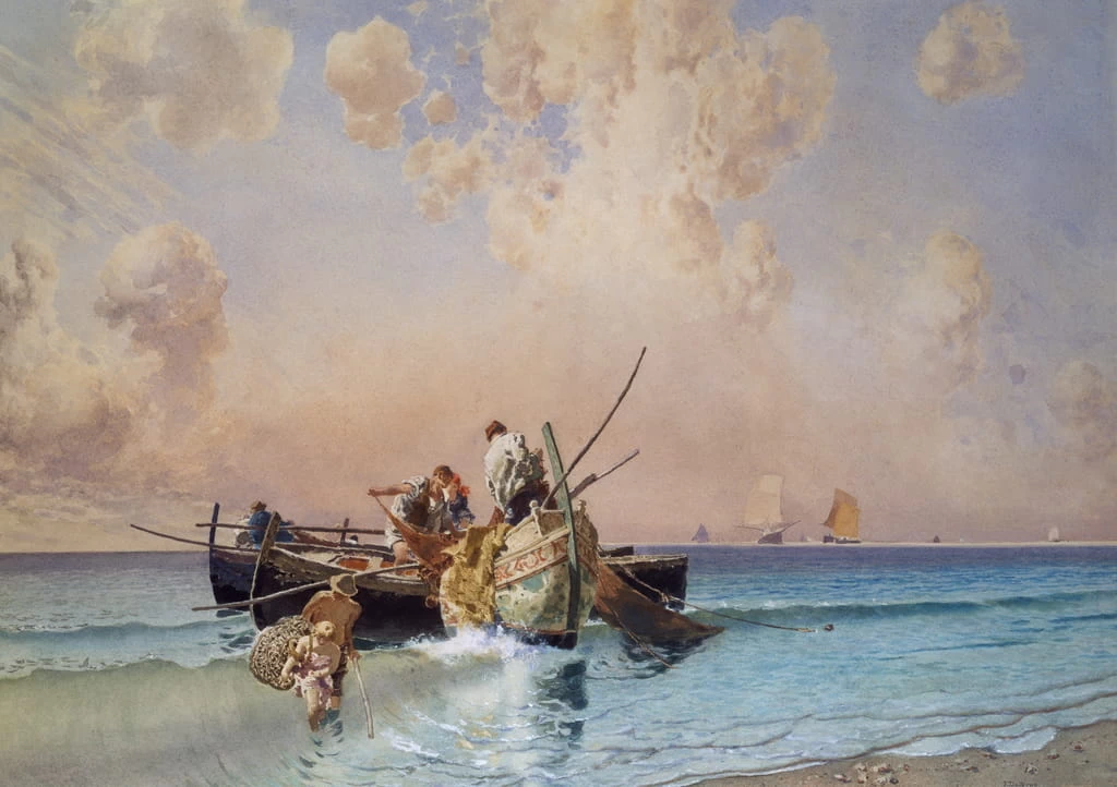 Ritorno dalla pesca
